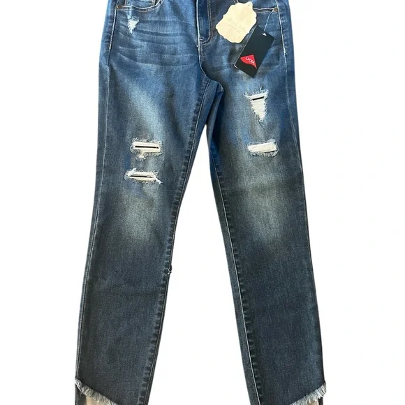 Altar'd State Blue Skinny Jeans - Picture 2 of 5